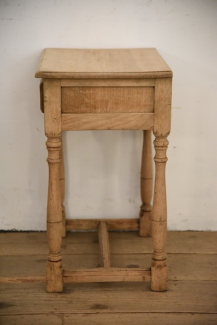 アンティーク　ドロワー　サイドテーブル　剥離　フレンチ