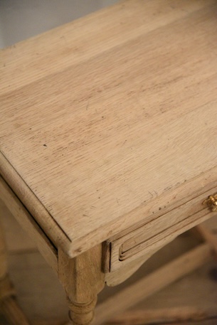 アンティーク　ドロワー　サイドテーブル　剥離　フレンチ