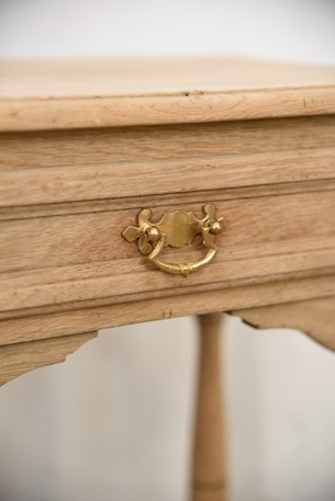 アンティーク　ドロワー　サイドテーブル　剥離　フレンチ