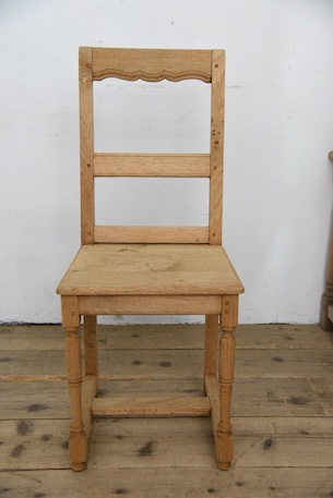 アンティーク　剥離　フレンチ　チェア　ダイニングチェア　１