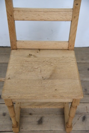 アンティーク　剥離　フレンチ　チェア　ダイニングチェア　１