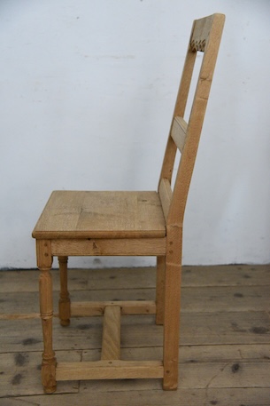 アンティーク　剥離　フレンチ　チェア　ダイニングチェア　１