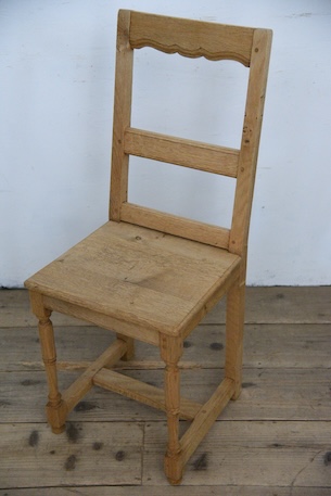 アンティーク　剥離　フレンチ　チェア　ダイニングチェア　１