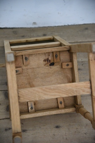 アンティーク　剥離　フレンチ　チェア　ダイニングチェア　１