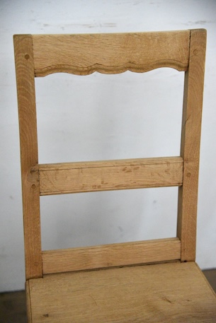 アンティーク　剥離　フレンチ　チェア　ダイニングチェア　２