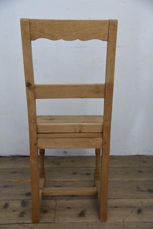 アンティーク　剥離　フレンチ　チェア　ダイニングチェア　２