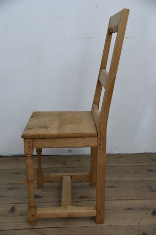 アンティーク　剥離　フレンチ　チェア　ダイニングチェア　２