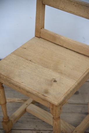 アンティーク　剥離　フレンチ　チェア　ダイニングチェア　２