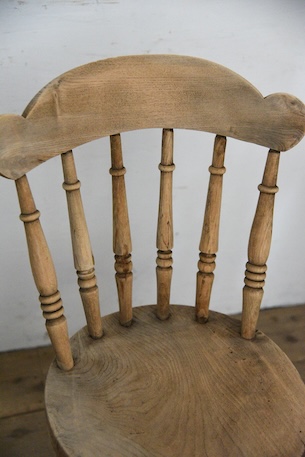 アンティーク　チェア　ダイニングチェア　イギリス　剥離　フレンチ