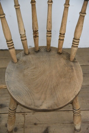 アンティーク　チェア　ダイニングチェア　イギリス　剥離　フレンチ