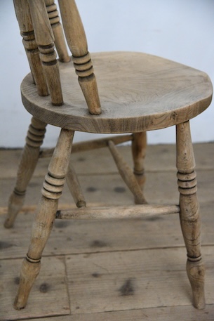 アンティーク　チェア　ダイニングチェア　イギリス　剥離　フレンチ