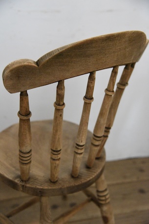 アンティーク　チェア　ダイニングチェア　イギリス　剥離　フレンチ