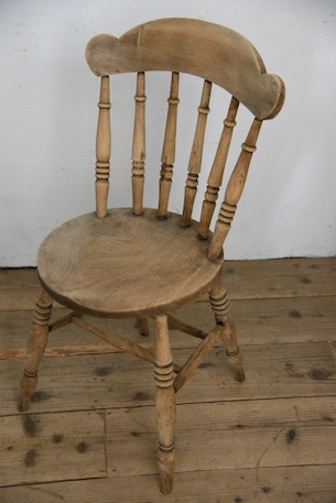 アンティーク　チェア　ダイニングチェア　イギリス　剥離　フレンチ