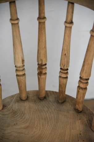 アンティーク　チェア　ダイニングチェア　イギリス　剥離　フレンチ