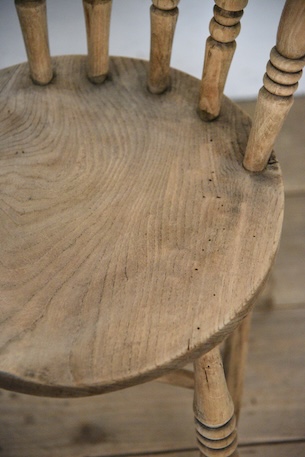 アンティーク　チェア　ダイニングチェア　イギリス　剥離　フレンチ