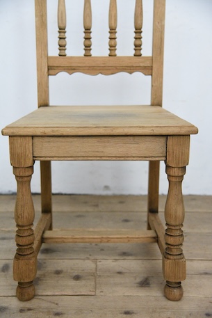 アンティーク　フレンチ　チャーチチェア　剥離　ロレーヌ　２