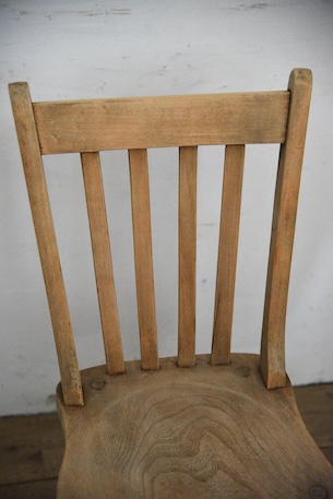 アンティーク　剥離　ウィンザーチェア　イギリス　フレンチ　ダイニングチェア　１