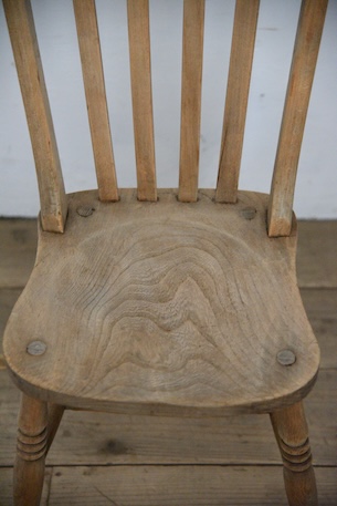 アンティーク　剥離　ウィンザーチェア　イギリス　フレンチ　ダイニングチェア　１