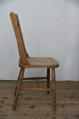 アンティーク　剥離　ウィンザーチェア　イギリス　フレンチ　ダイニングチェア　１