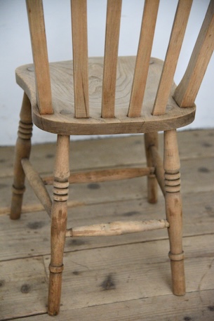 アンティーク　剥離　ウィンザーチェア　イギリス　フレンチ　ダイニングチェア　１