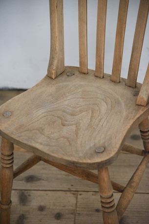 アンティーク　剥離　ウィンザーチェア　イギリス　フレンチ　ダイニングチェア　１