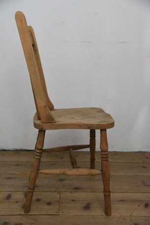 アンティーク　剥離　ウィンザーチェア　イギリス　フレンチ　ダイニングチェア　２