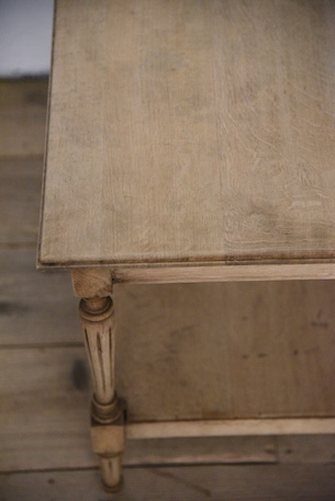 アンティーク　サイドテーブル　飾り台　フレンチ　剥離　１