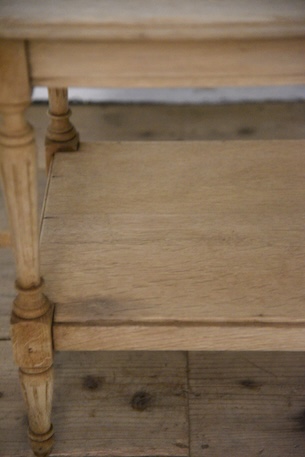 アンティーク　サイドテーブル　飾り台　フレンチ　剥離　２