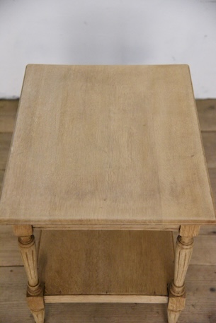 アンティーク　サイドテーブル　飾り台　フレンチ　剥離　２