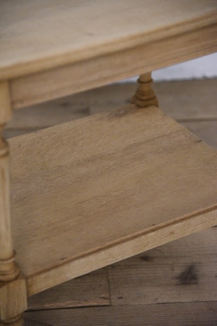 アンティーク　サイドテーブル　飾り台　フレンチ　剥離　２