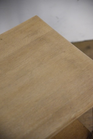 アンティーク　サイドテーブル　飾り台　フレンチ　剥離　２