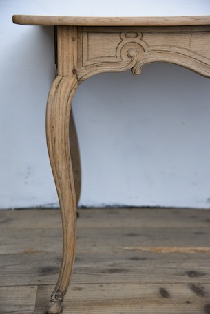 アンティーク　ダイニングテーブル　猫脚　フレンチ　剥離