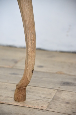 アンティーク　ダイニングテーブル　猫脚　フレンチ　剥離