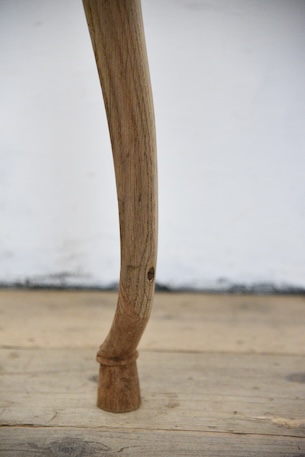 アンティーク　ダイニングテーブル　猫脚　フレンチ　剥離