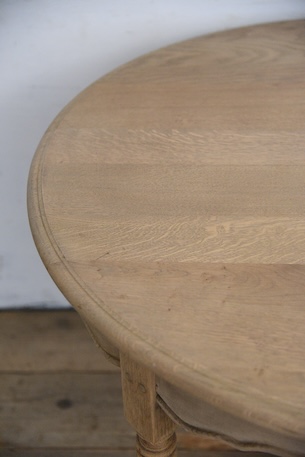 アンティーク　ラウンド　テーブル　サイドテーブル　剥離　フレンチ