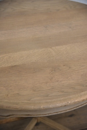 アンティーク　ラウンド　テーブル　サイドテーブル　剥離　フレンチ