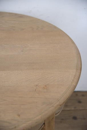 アンティーク　ラウンド　テーブル　サイドテーブル　剥離　フレンチ