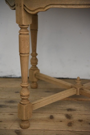 アンティーク　ラウンド　テーブル　サイドテーブル　剥離　フレンチ