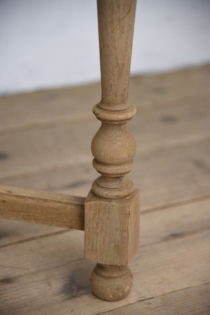 アンティーク　ラウンド　テーブル　サイドテーブル　剥離　フレンチ