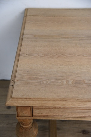 アンティーク　フレンチ　ダイニングテーブル　剥離　ディスプレイ