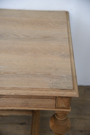 アンティーク　フレンチ　ダイニングテーブル　剥離　ディスプレイ