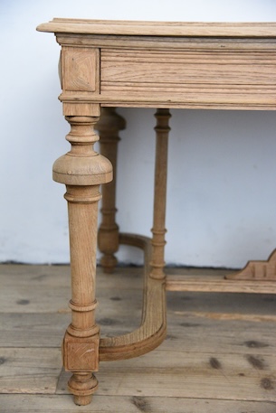 アンティーク　フレンチ　ダイニングテーブル　剥離　ディスプレイ