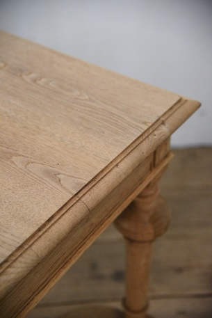 アンティーク　フレンチ　ダイニングテーブル　剥離　ディスプレイ