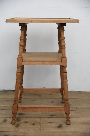 アンティーク　サイドテーブル　剥離　飾り台　ディスプレイ台　フレンチ