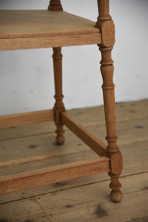 アンティーク　サイドテーブル　剥離　飾り台　ディスプレイ台　フレンチ