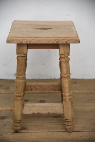 アンティーク　スツール　剥離　フレンチ　サイドテーブル　花台