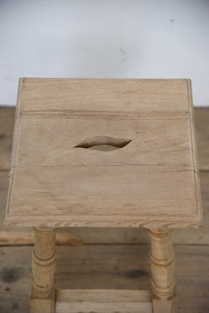 アンティーク　スツール　剥離　フレンチ　サイドテーブル　花台