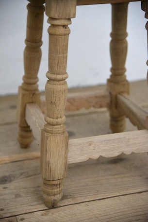 アンティーク　スツール　剥離　フレンチ　サイドテーブル　花台