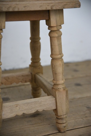 アンティーク　スツール　剥離　フレンチ　サイドテーブル　花台