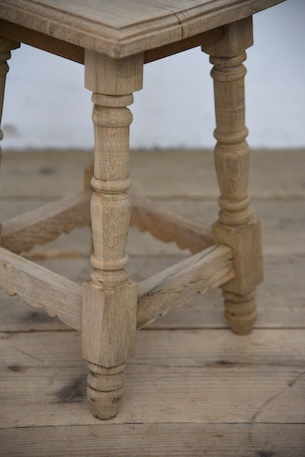 アンティーク　スツール　剥離　フレンチ　サイドテーブル　花台